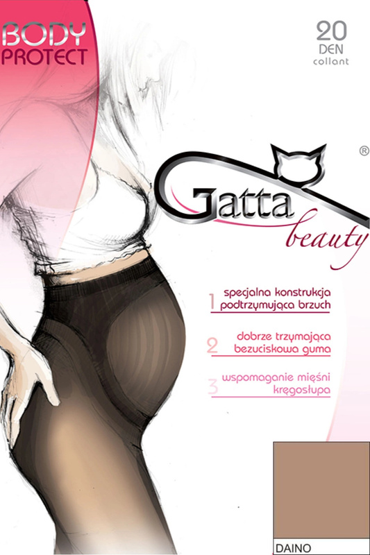 BODY PROTECT - Rajstopy ciążowe 20 DEN Gatta - daino