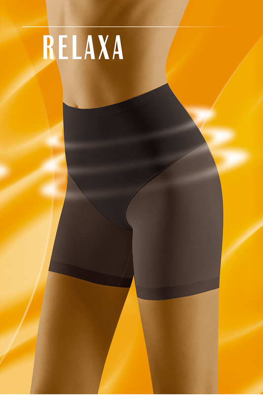 Figi damskie korygujące RELAXA czarne Wolbar