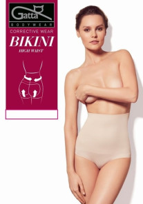 Figi damskie korygujące Bikini High Waist Corrective Wear Gatta