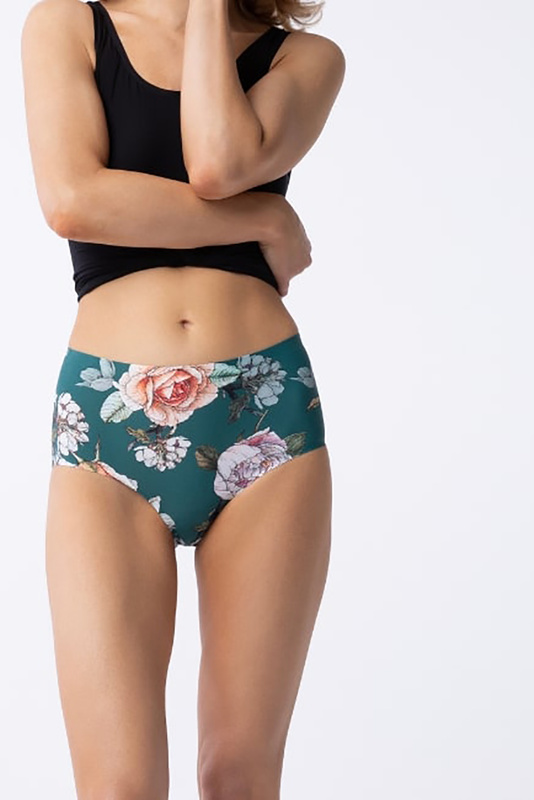 Figi damskie bezszwowe TEA ROSE MAXI Julimex