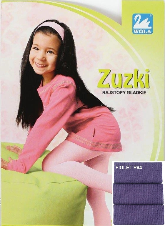 ZUZKI rajstopy dziecięce 28004 Wola - fiolet P84