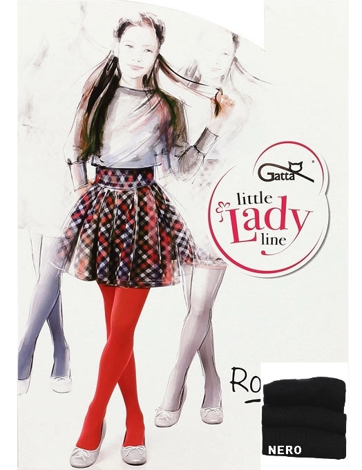 ROSABELLA Rajstopy dziecięce 60 DEN Gatta - nero