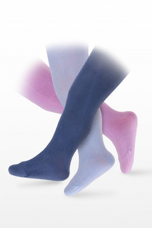 Rajstopy dziecięce gładkie 56-86 W1800007 Wola - fiolet P55