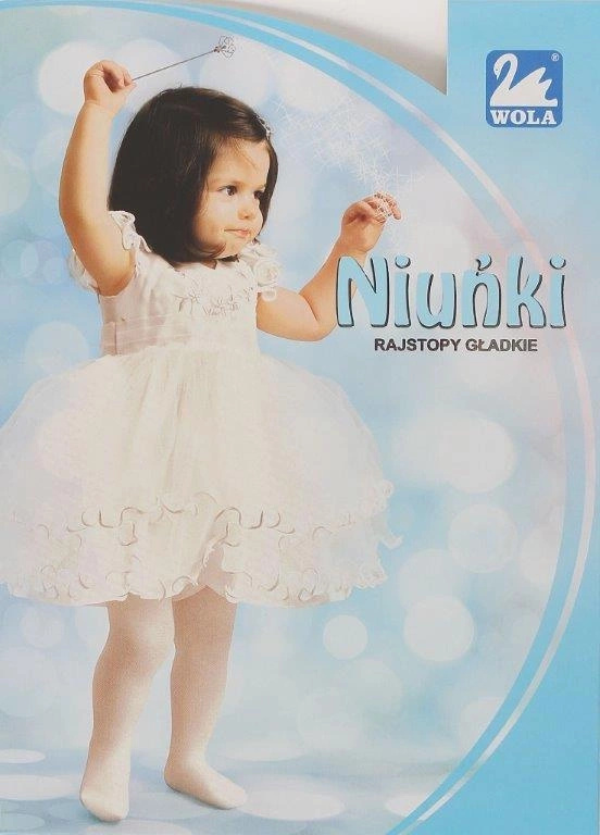 NIUNIE rajstopy dziecięce 18004 Wola - koralowy 05D