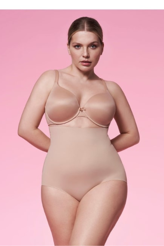 Figi damskie korygujące Wysoka Talia 241 natural Julimex