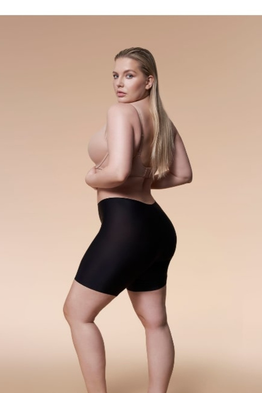 Bermudy damskie COMFORT czarne Julimex