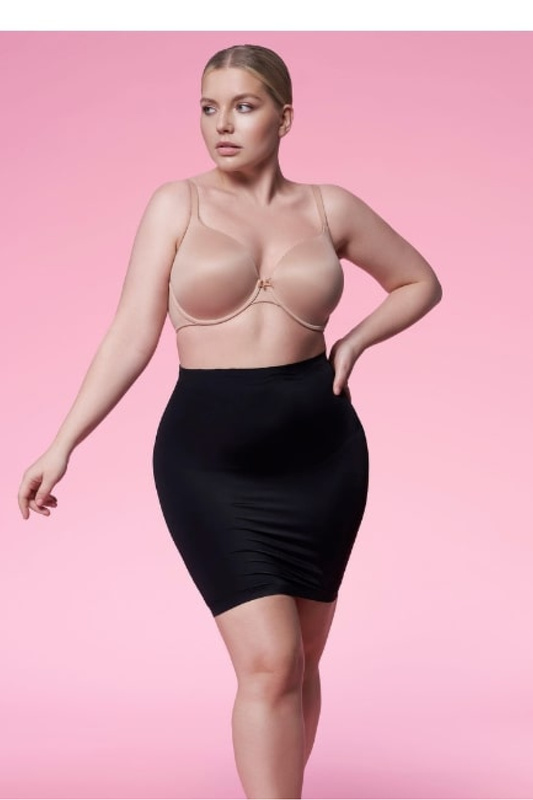 Półhalka damska wyszczuplająca 220 czarny Julimex