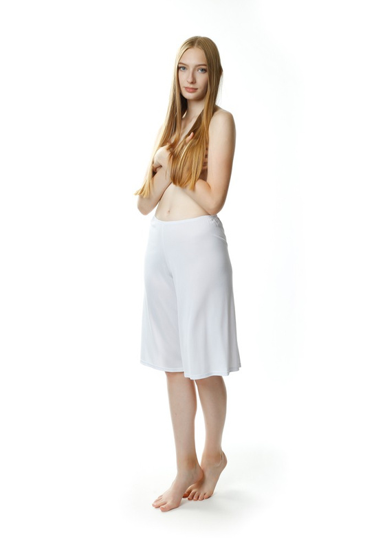 Półhalkospodnie damskie 84143 biały Mewa