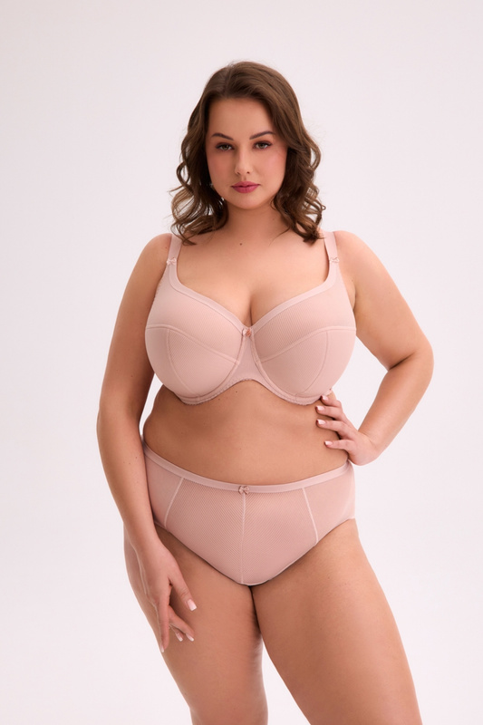 Biustonosz półusztywniany BSM1058 Sonia MAXI różowy Gaia