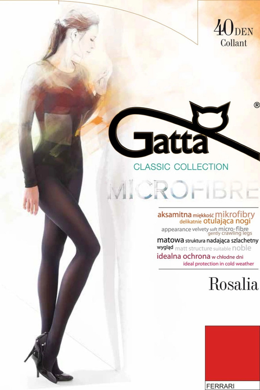ROSALIA 40 - Rajstopy Mikrofibra 40 DEN Gatta - ferrari