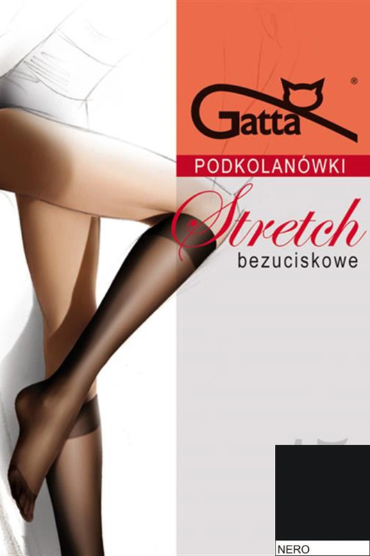 Podkolanówki Stretch Gatta 2-PAK - nero