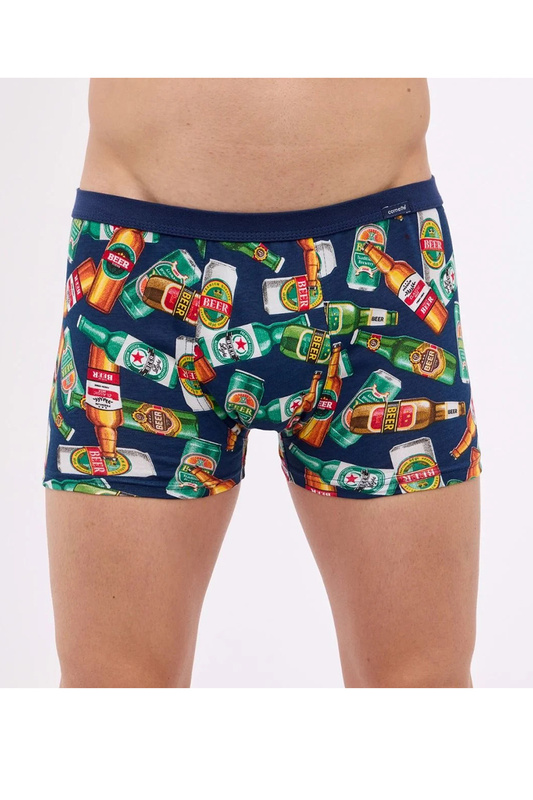 Szorty męskie dopasowane wzór TA 280/236 Bottles