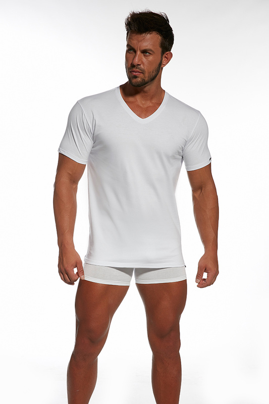 Koszulka męska AU 201 NEW Cornette - biały