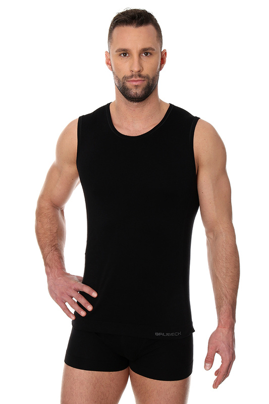 SL00068A Koszulka męska COMFORT COTTON czarny Brubeck