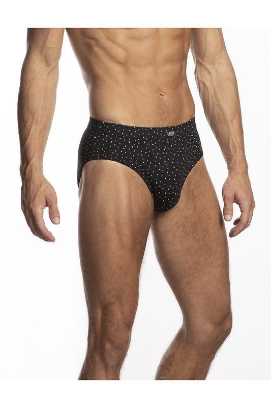 Slipy męskie bawełniane guma wewnętrzna M-110CL-18 Lama 3-PAK