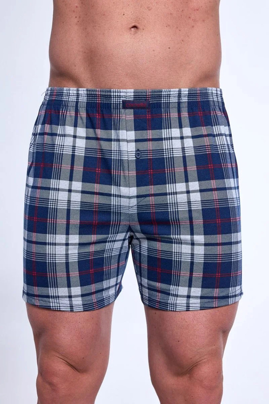 Bokserki męskie luźne wzorzyste CM 684904 Cornette