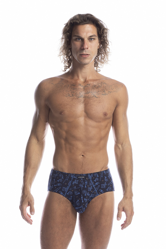 Slipy męskie bawełniane M-1026CL Lama 2-PAK