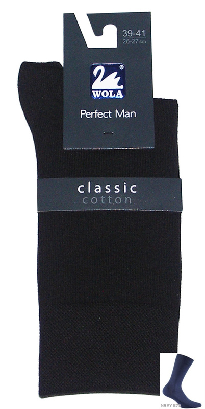 Skarpety męskie Perfect Man classic 94000000 Wola - navy B79
