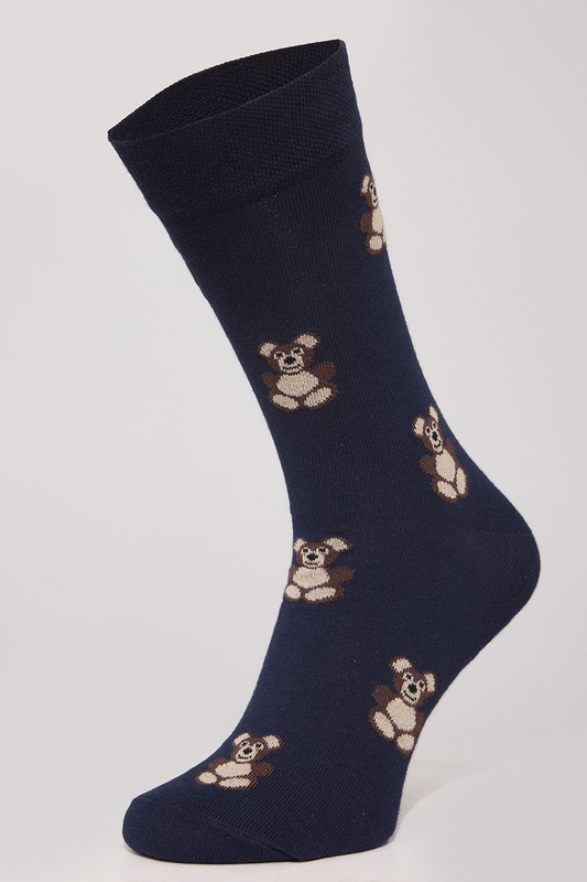 Skarpety męskie wzorzyste A64 Premium Cornette 3-PAK