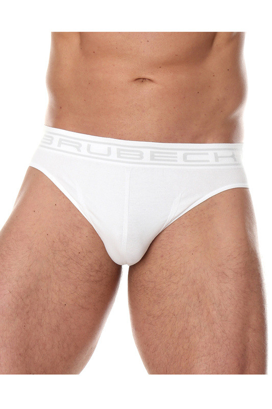 BE00290A Slipy męskie COMFORT COTTON biały Brubeck