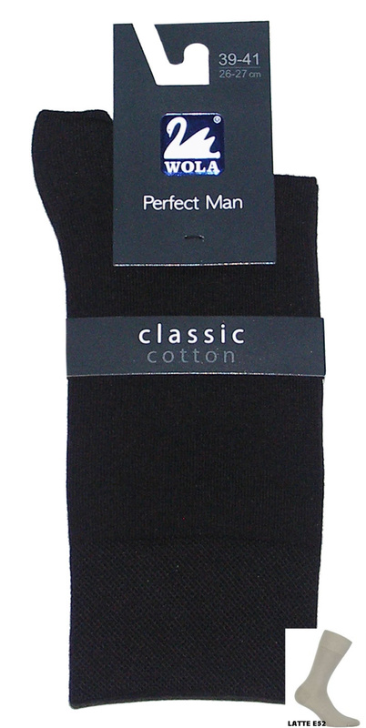 Skarpety męskie Perfect Man classic 94000000 Wola - latte E52