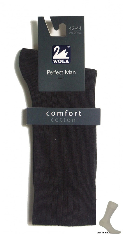 Skarpety męskie Perfect Man comfort 94F06 Wola - beż E52