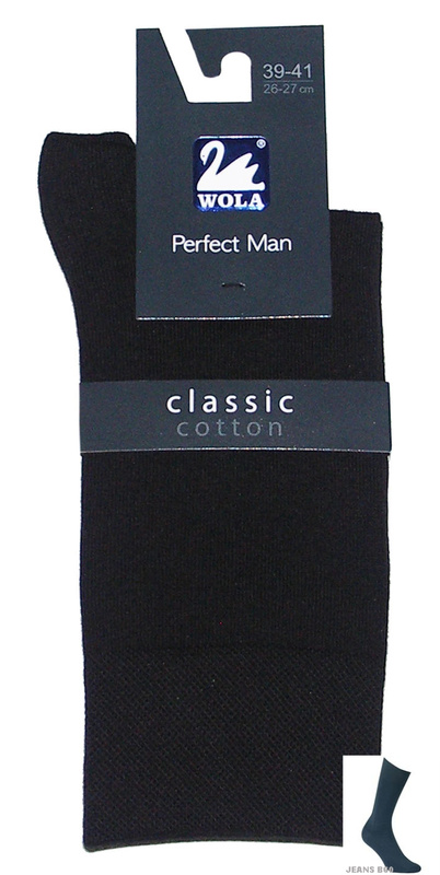 Skarpety męskie Perfect Man classic 94000000 Wola - jeans B60